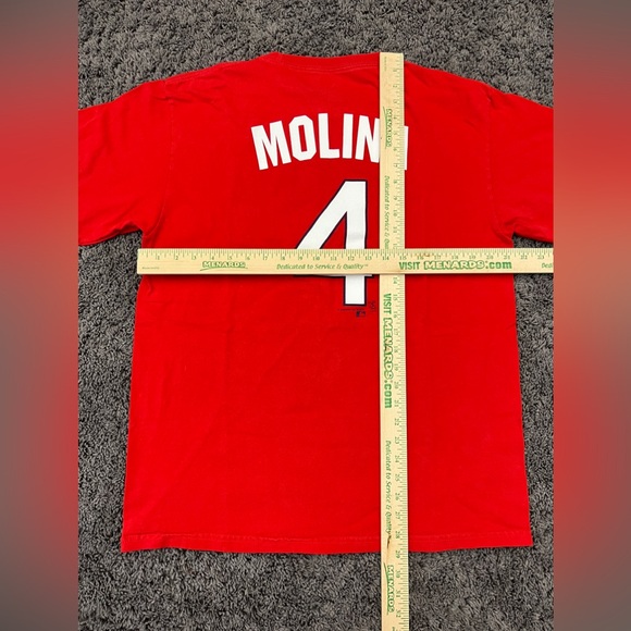 St. Louis Cardinals Yadier Molina Bundle MLB Men’s Large Shirt Baseball & Cards! - Picture 6 of 6